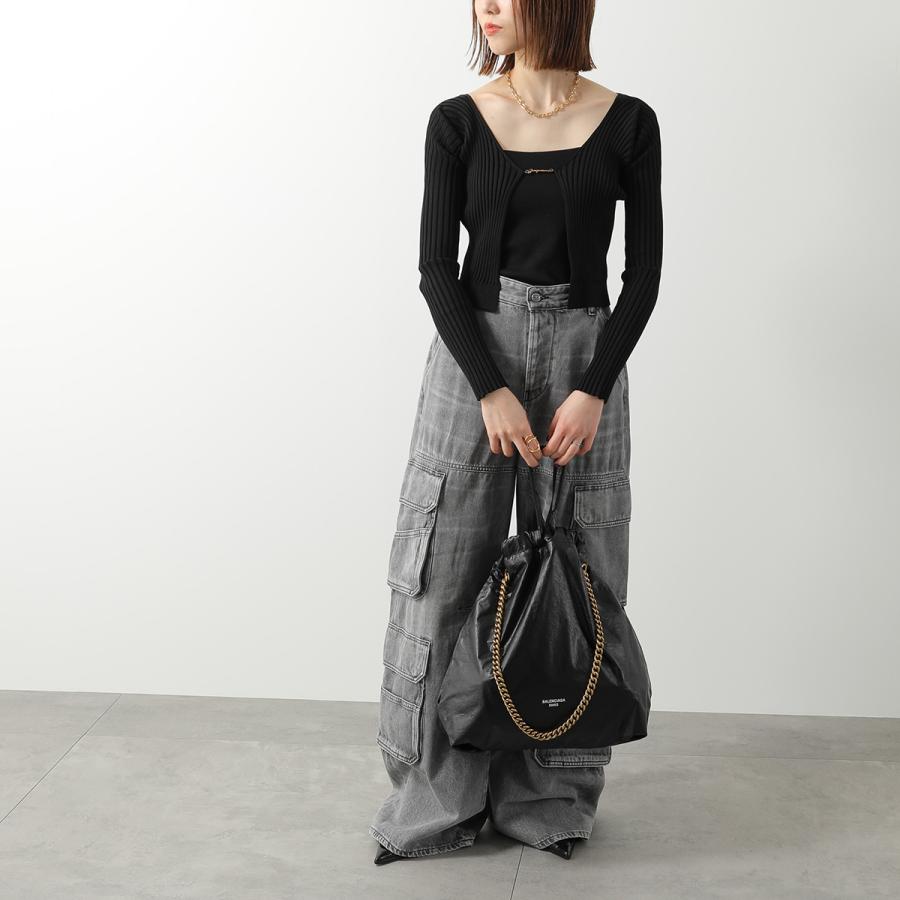 BALENCIAGA バレンシアガ crush クラッシュミディアムレザーバッグ BALENCIAGA】クセあり質感レザーが映え！春の推しバッグは「CRUSH