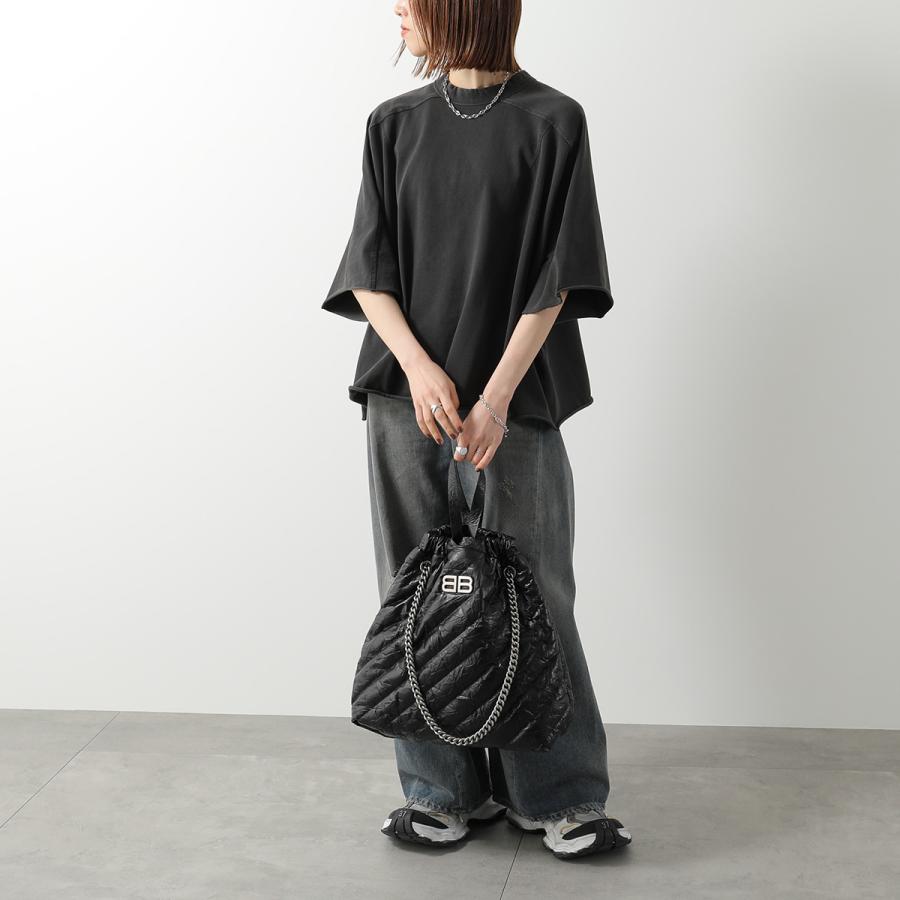 【✨極美品✨】バレンシアガ ショルダーバッグ チェーン キルティング ブラック BALENCIAGA（バレンシアガ） ショルダーバッグ CRUSH TOTE M