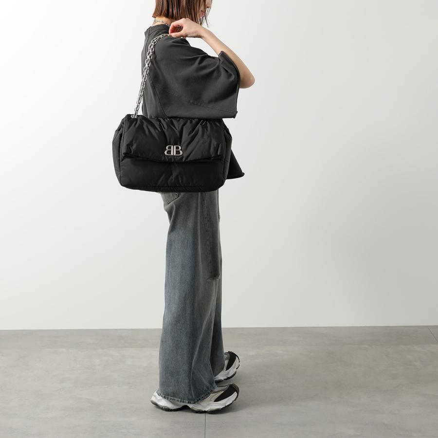 BALENCIAGA　モナコ　BBブラックショルダーバッグ BALENCIAGA（バレンシアガ） ショルダーバッグ MONACO M モナコ 765945