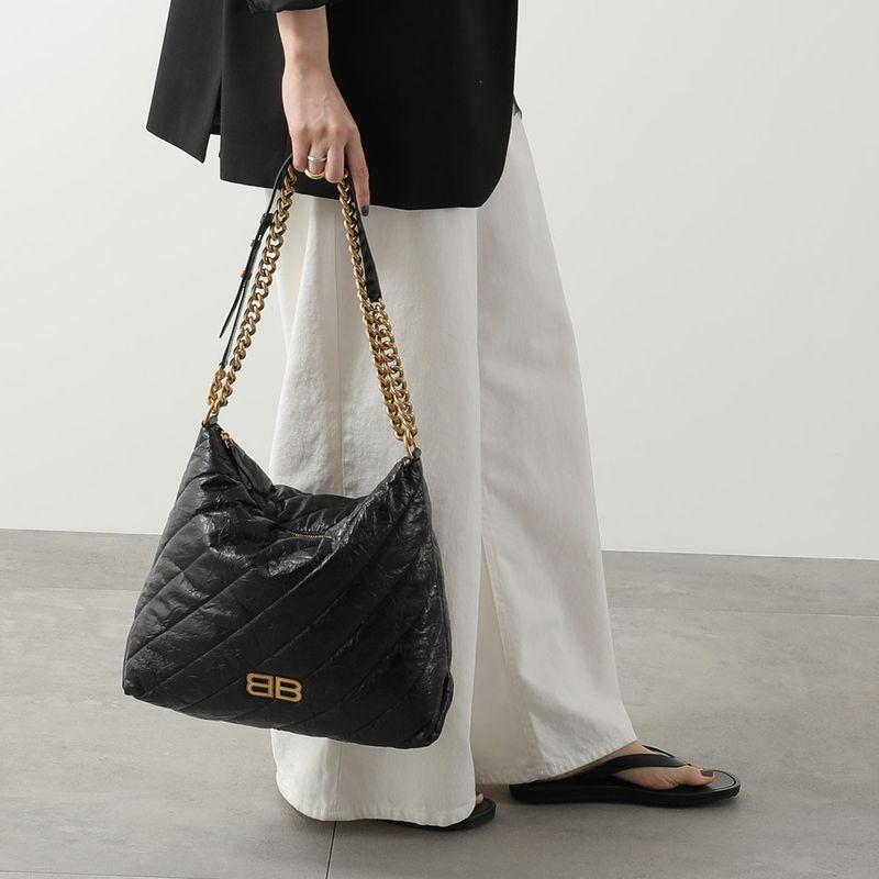 BALENCIAGA（バレンシアガ） ショルダーバッグ CRUSH HOBO M