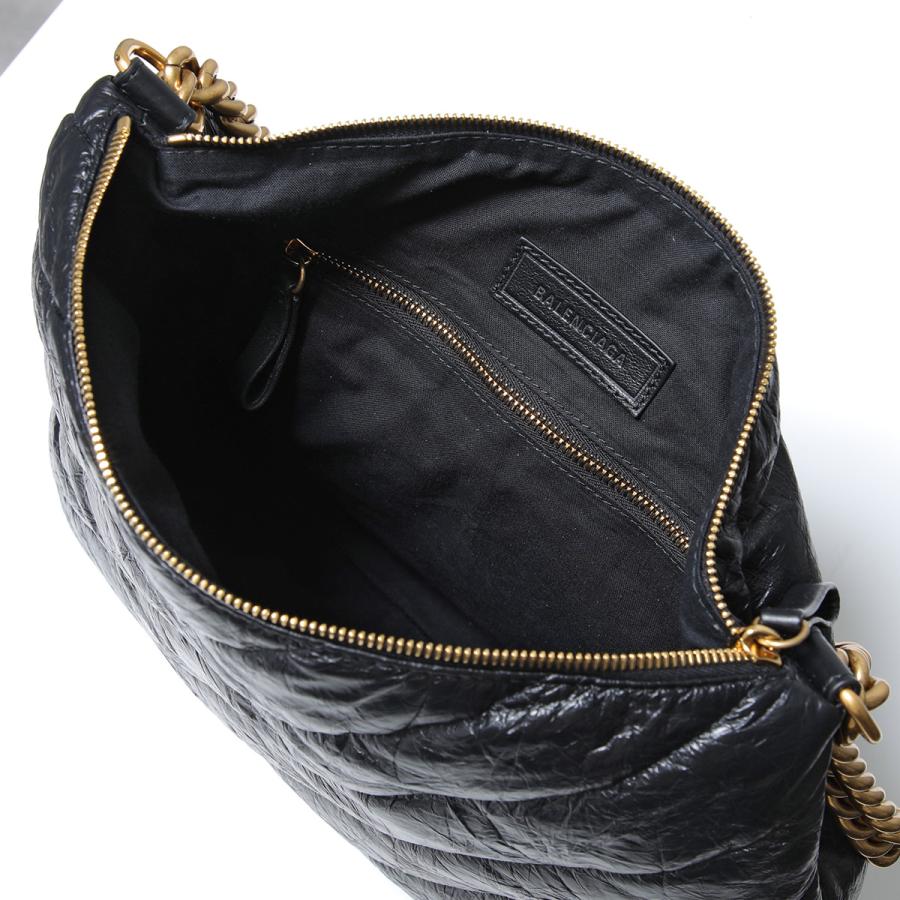 バレンシアガ BALENCIAGAクラッシュ スモール ホーボバッグ キルテッド s-musee_380213124