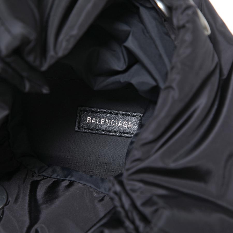 BALENCIAGA バレンシアガ ショルダーバッグ MONACO S モナコ 765966 2AA6C レディース クロスボディ BB icon ロゴ 鞄 1000/BLACK 7659662AA6C1000の画像