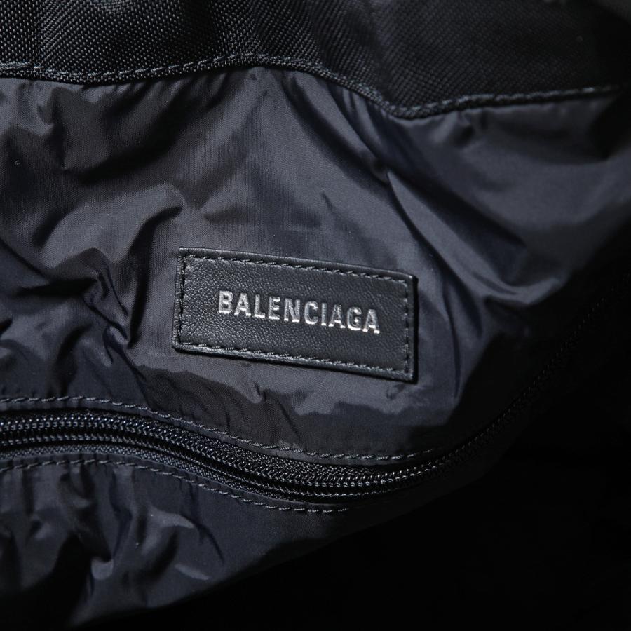 BALENCIAGA バレンシアガ トートバッグ 24/7 TOTE L 791793 2AA46 メンズ フィッシュネットレイヤー コットンキャンバス ポーチ付き 鞄 1069の画像