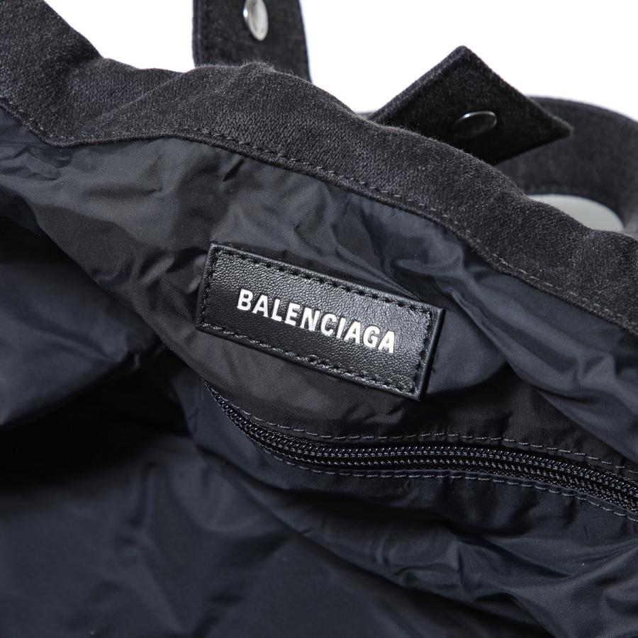 BALENCIAGA バレンシアガ トートバッグ 24/7 TOTE M 791809 2AA47 メンズ フィッシュネットレイヤー ポーチ付き 鞄 1069/WASHED-BLK-BLKの画像