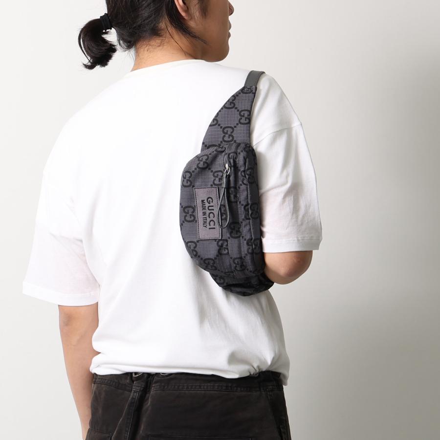 GUCCI（グッチ） ボディバッグ 767934 FACPM メンズ GGロゴ ベルト