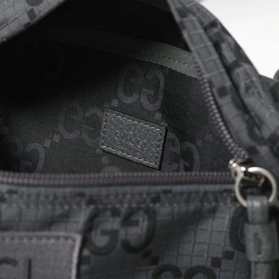 値下げ　新品　未使用　GUCCI ブラック ボディバッグ GUCCI（グッチ） ボディバッグ 767934 FACPM レディース GGロゴ ベルト