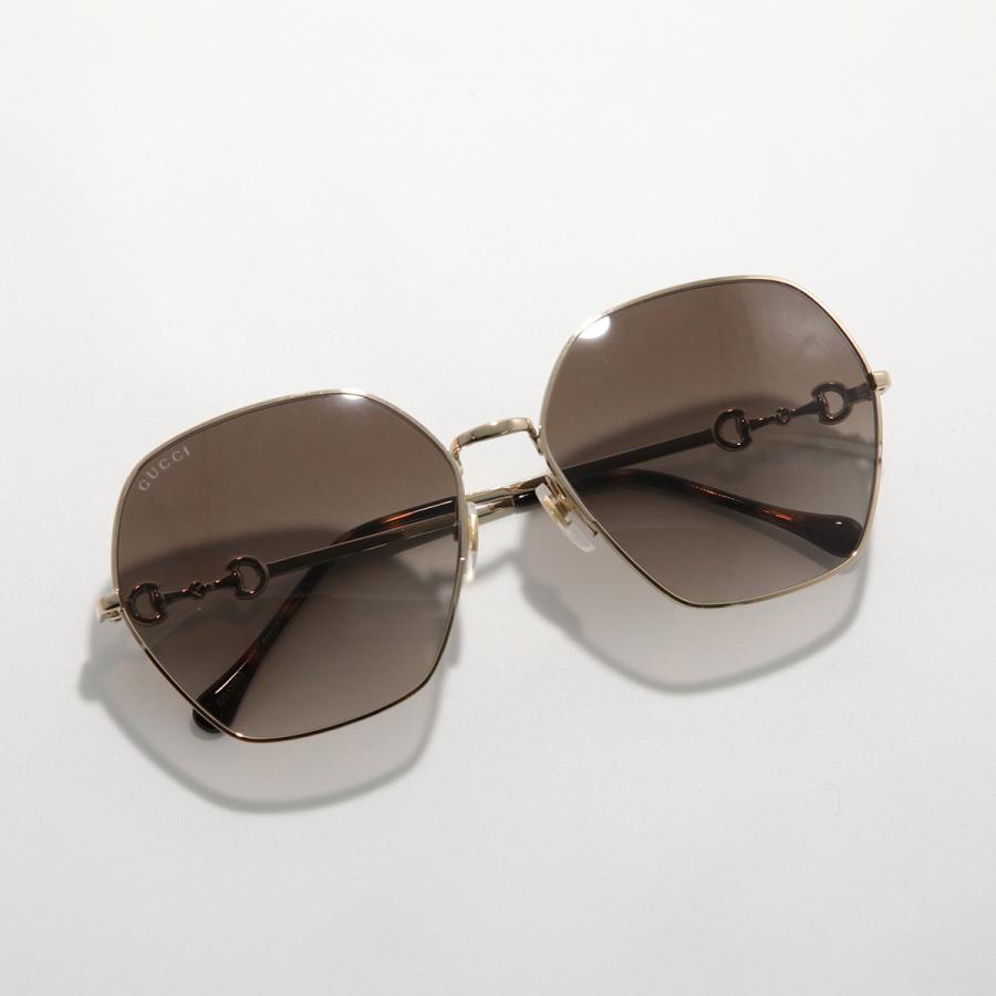 GUCCI（グッチ） サングラス GG1335S レディース ポリゴン型 メタル