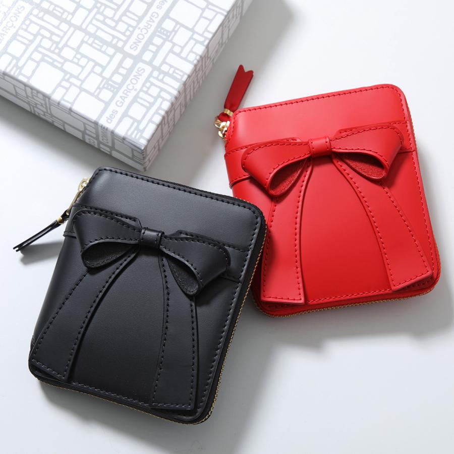 コムデギャルソン ビッグ ボウ リボン 財布 ウォレット　ブラック　黒 COMME des GARCONS コムデギャルソン DES 財布 ポーチ/コインケース