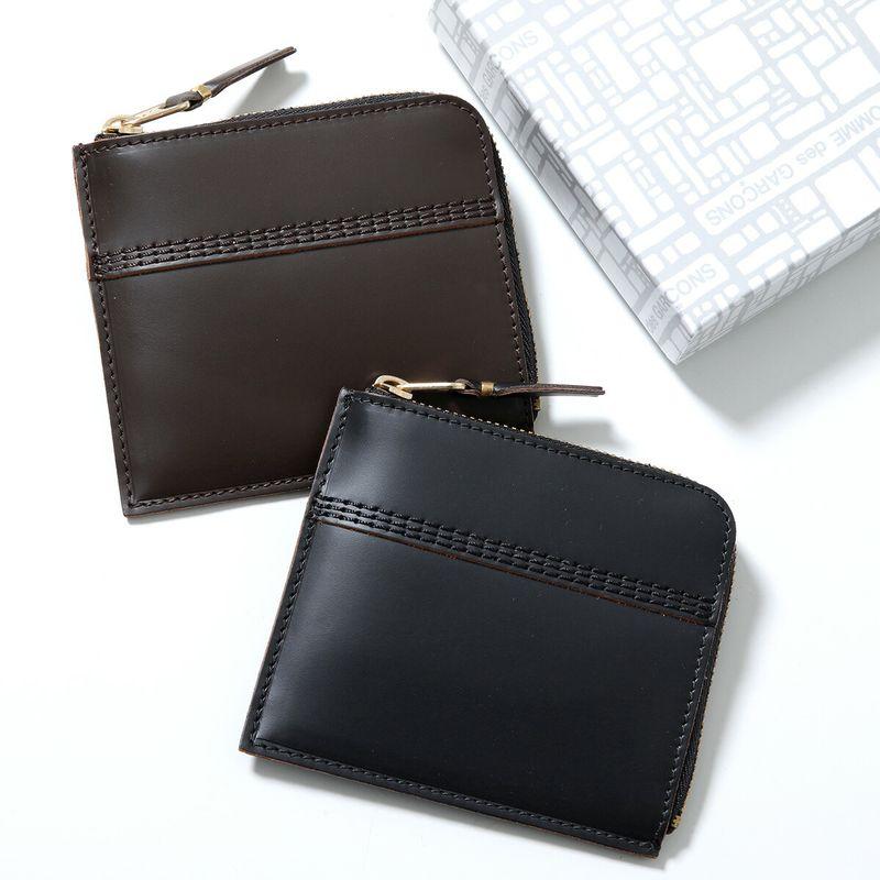 COMME des GARCONS ブラックケース トリプルステッチ COMME des GARCONS（コムデギャルソン） Wallet COMME des GARCONS
