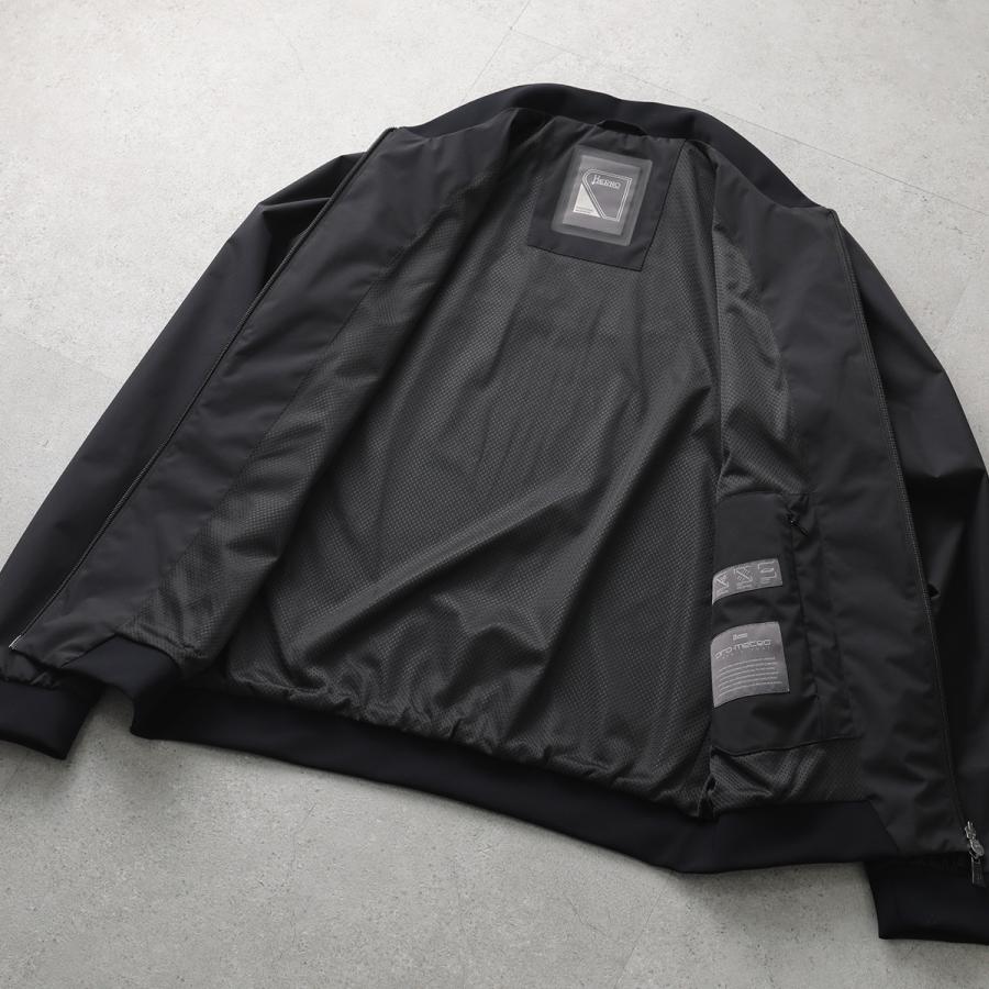 c*i様 新品Herno 定価152900ブラック ボンバージャケット HERNO（ヘルノ） ブルゾン FUNCTIONAL WARDROBE 2 LAYER WINDSTOPPER