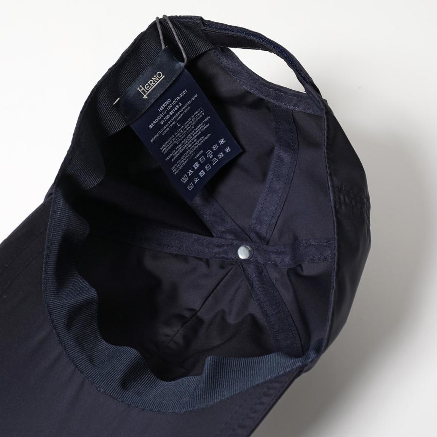 HERNO（ヘルノ） ベースボールキャップ BER00031U 12010ZR メンズ
