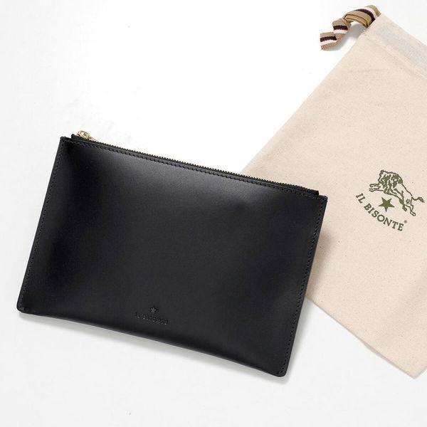 IL BISONTE（イルビゾンテ） ポーチ SCA092 レディース レザー