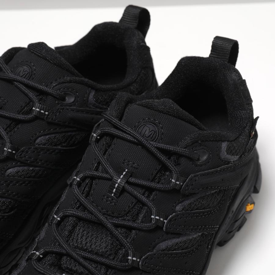 MERRELL メレル スニーカー MOAB 3 SYN GTX モアブ3シンセティック J500426 レディース ローカット ゴアテックス 厚底 3.5cm シューズ 靴 BLACK/BLACK_11
