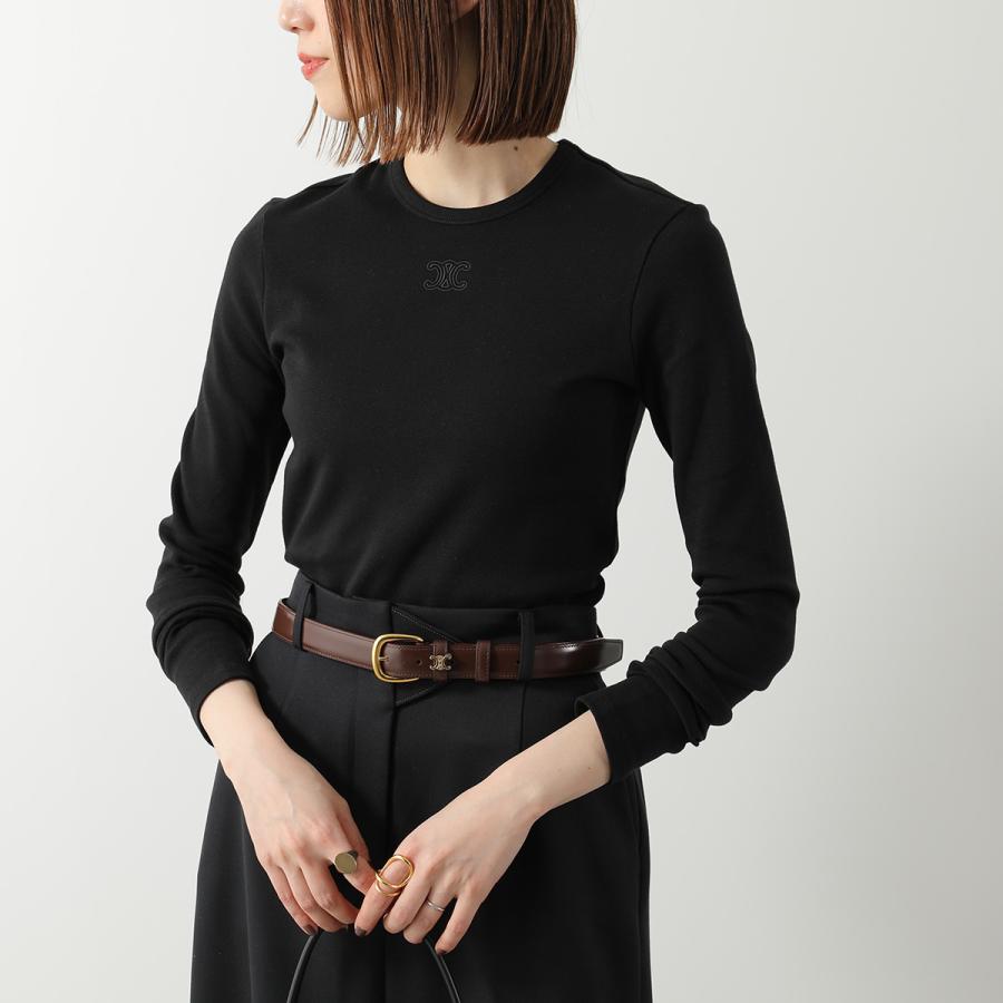 CELINE トリオンフ ストーン 装飾 ノースリーブ トップス セリーヌ S 2024年春夏 CELINE セリーヌ タンクトップ トリオンフ クロップトップ
