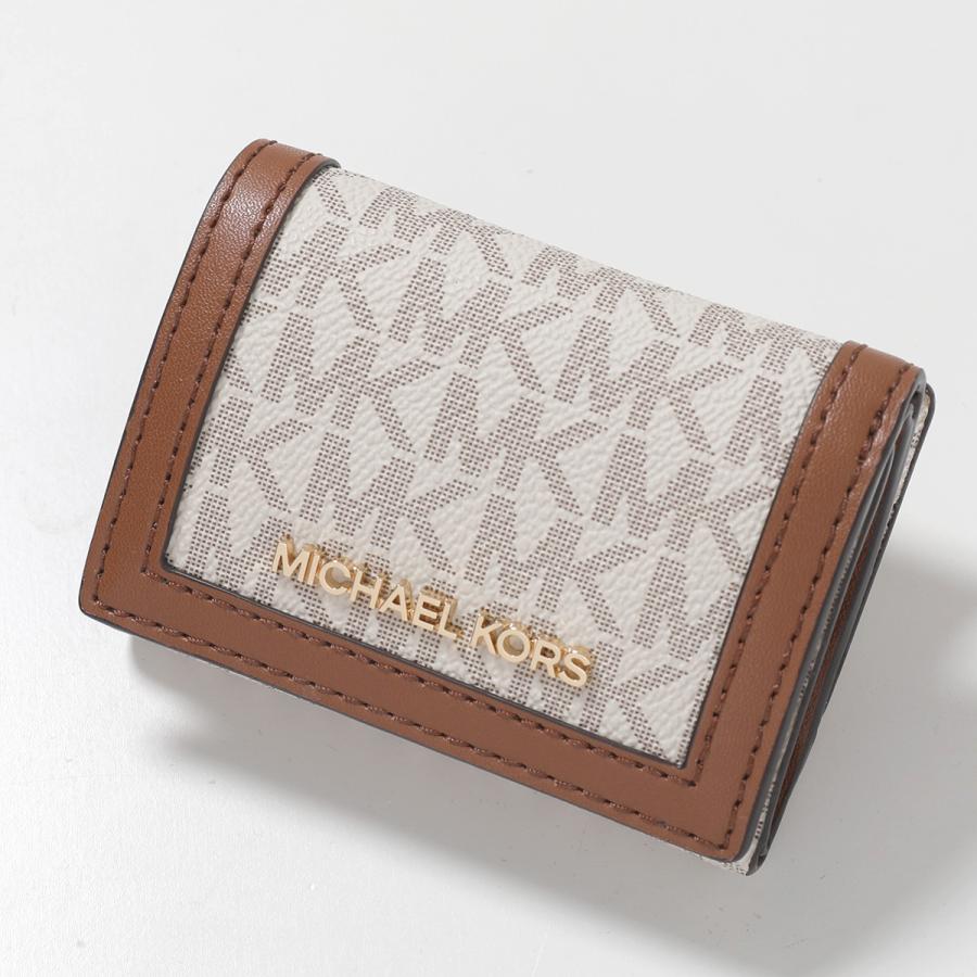 ⭐MICHAEL KORS⭐マイケルコース⭐新品 ミニ財布バニラ ジェットセット MICHAEL KORS（マイケルコース） 三つ折り財布 JET SET TRAVEL