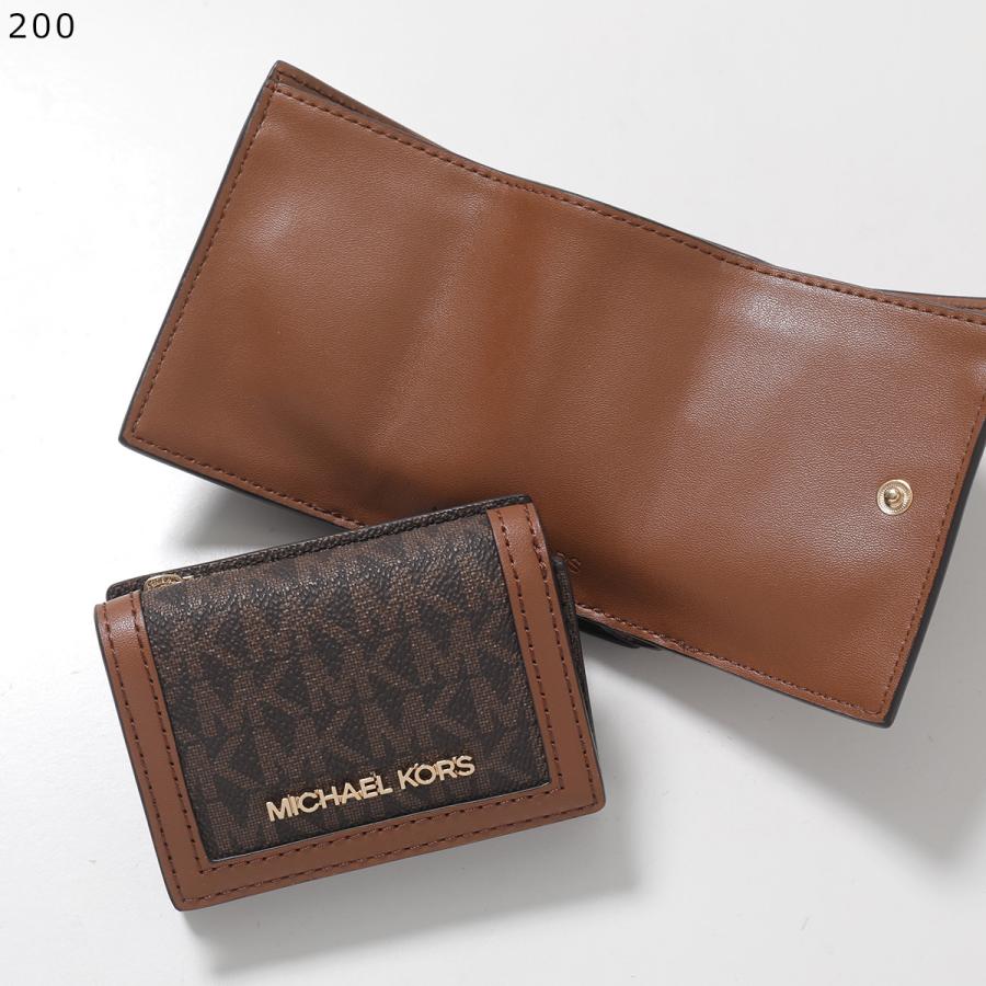 【姫路東店】 中古 Michael Kors | マイケルコース 三つ折り財布 JET SET 32T0GT9E5B ブラウン 【124】 MICHAEL KORS - 【姫路東店】 中古 Michael Kors | マイケルコース 三