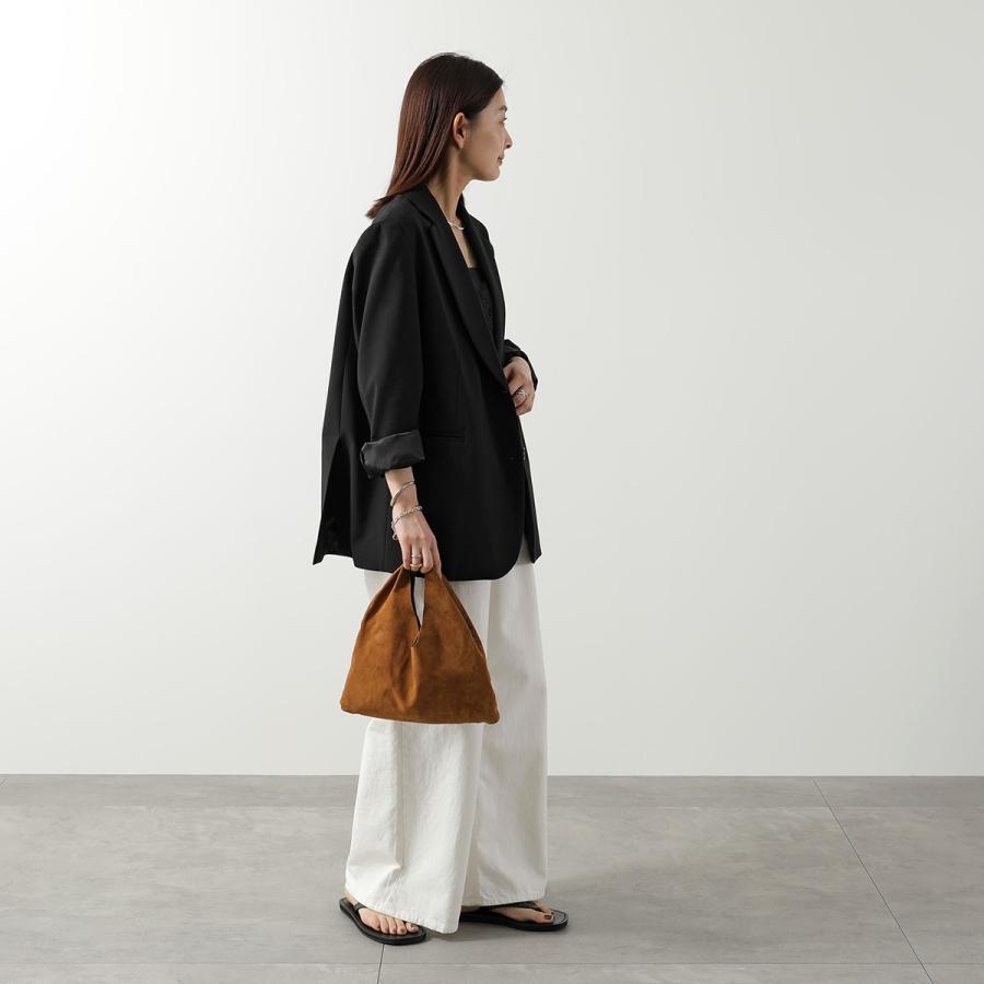THE ROW ザ ロウ Bindle Handbag スエードレザーハンドバッグ  キャメル THE ROW - THE ROW ザ ロウ Bindle Handbag スエードレザー