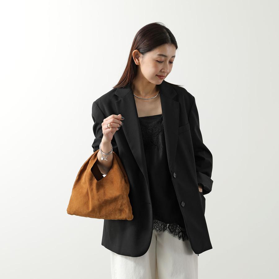 THE ROW ザ ロウ Bindle Handbag スエードレザーハンドバッグ  キャメル THE ROW - THE ROW ザ ロウ Bindle Handbag スエードレザー