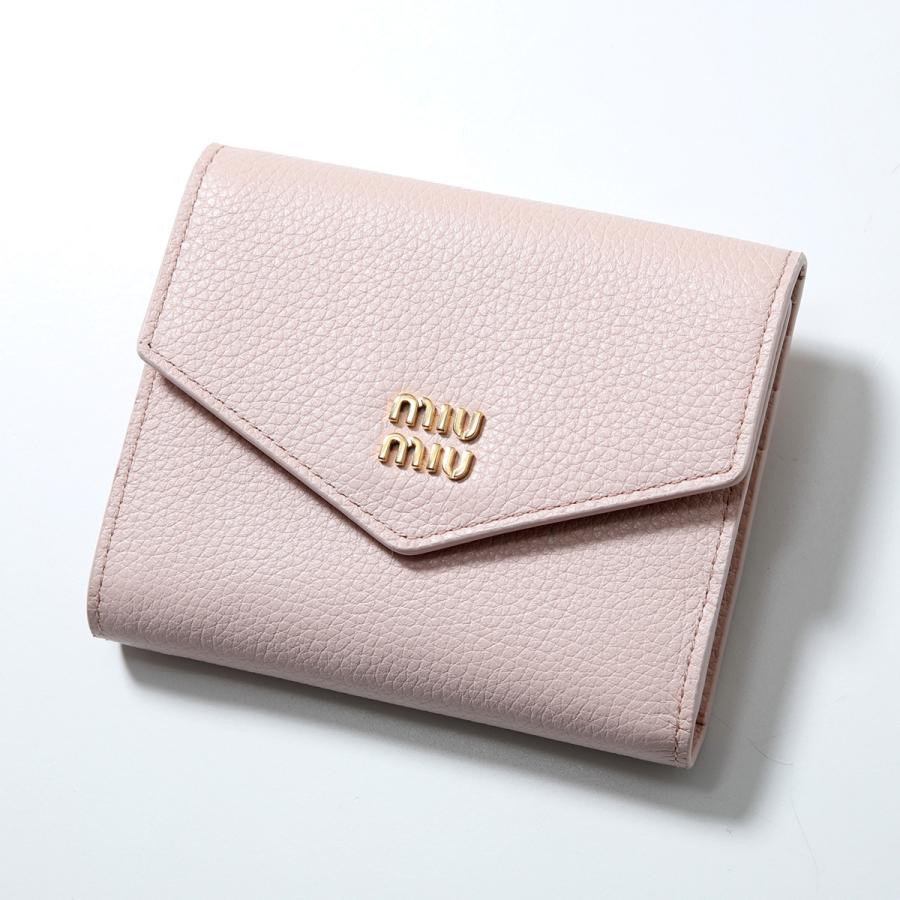MIU MIU 財布 二つ折り エンボスロゴ ミニ財布 Amazon | MIUMIU(ミュウミュウ) エンボスロゴレザー 財布 ブラック