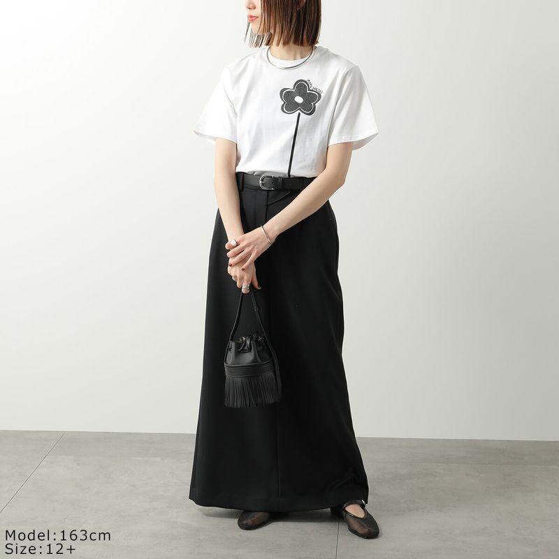 MARC JACOBS マークジェイコブス 半袖総柄ブラウス サイズ:2 シルク混