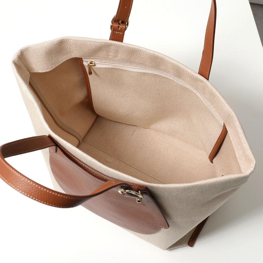 LONGCHAMP Lサイズ 長ハンドル トートバッグ LONGCHAMP（ロンシャン） トートバッグ Le Foulonne Toile ル フローネ