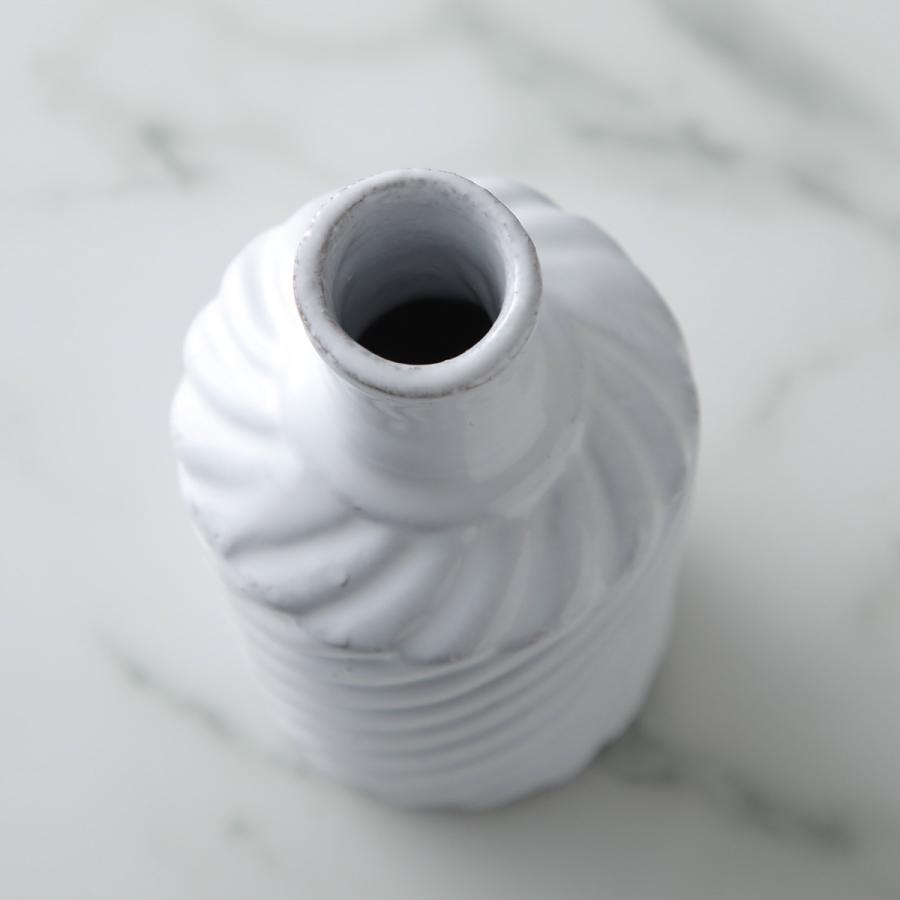 Astier de Villatte アスティエ・ド・ヴィラット ボトル Peggy ペギー BTLPGG1 陶器 フラワーベース 花器 花瓶 一輪挿し 【返品交換不可】