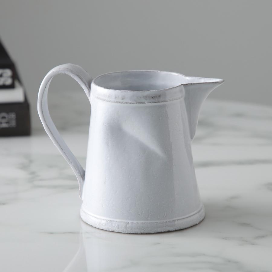 Astier de Villatte アスティエ・ド・ヴィラット スモールピッチャー Sobre ソーブル VSESBR10 陶器 食器 水差し 花器 フラワーベース 【返品交換不可】の画像
