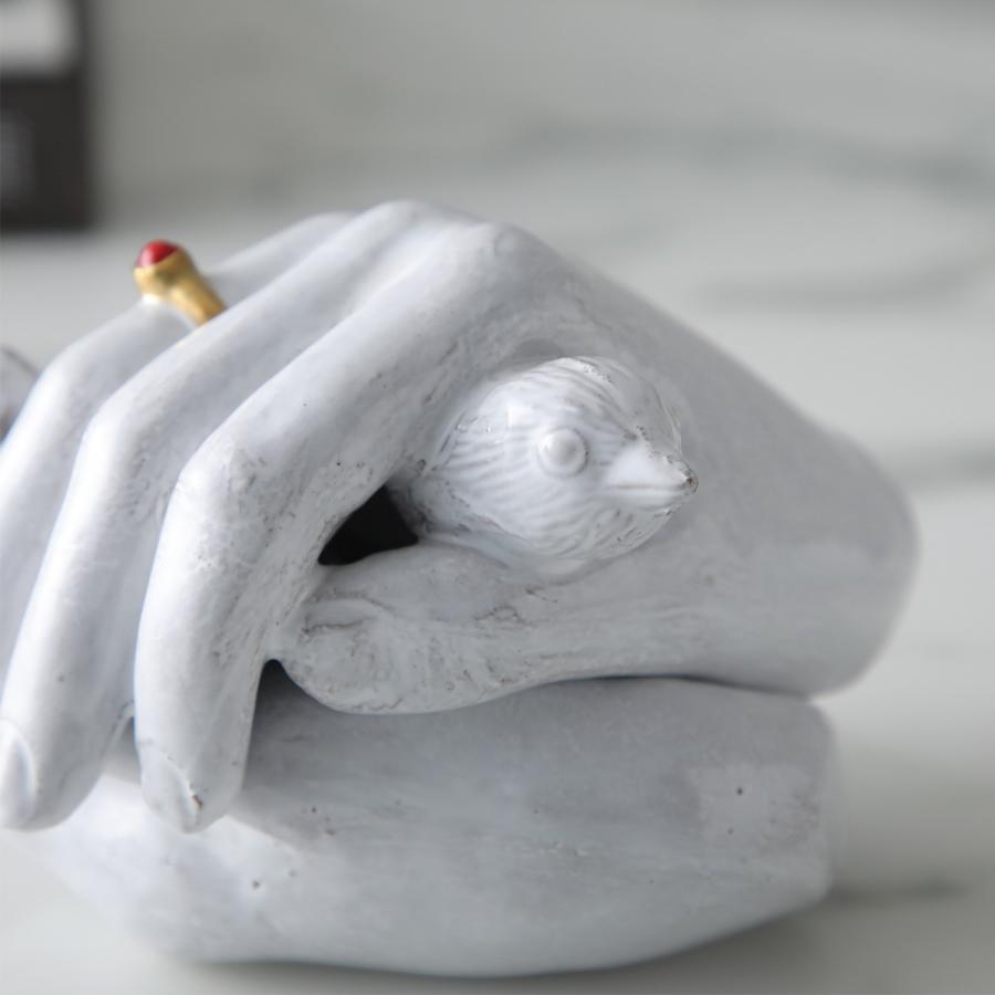 ASTIER de VILLATTE arts@science 蓋付き小物入れ ASTIER de VILLATTE. Astier de Villatte アスティエ・ド・ヴィラット
