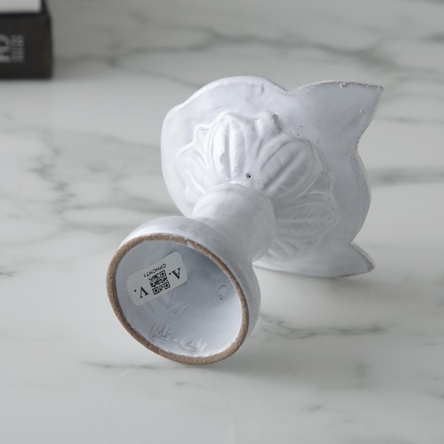 ASTIER de VILLATTE（アスティエ）2段コンポート 白陶器 ASTIER de VILLATTE. Astier de Villatte アスティエ・ド・ヴィラット