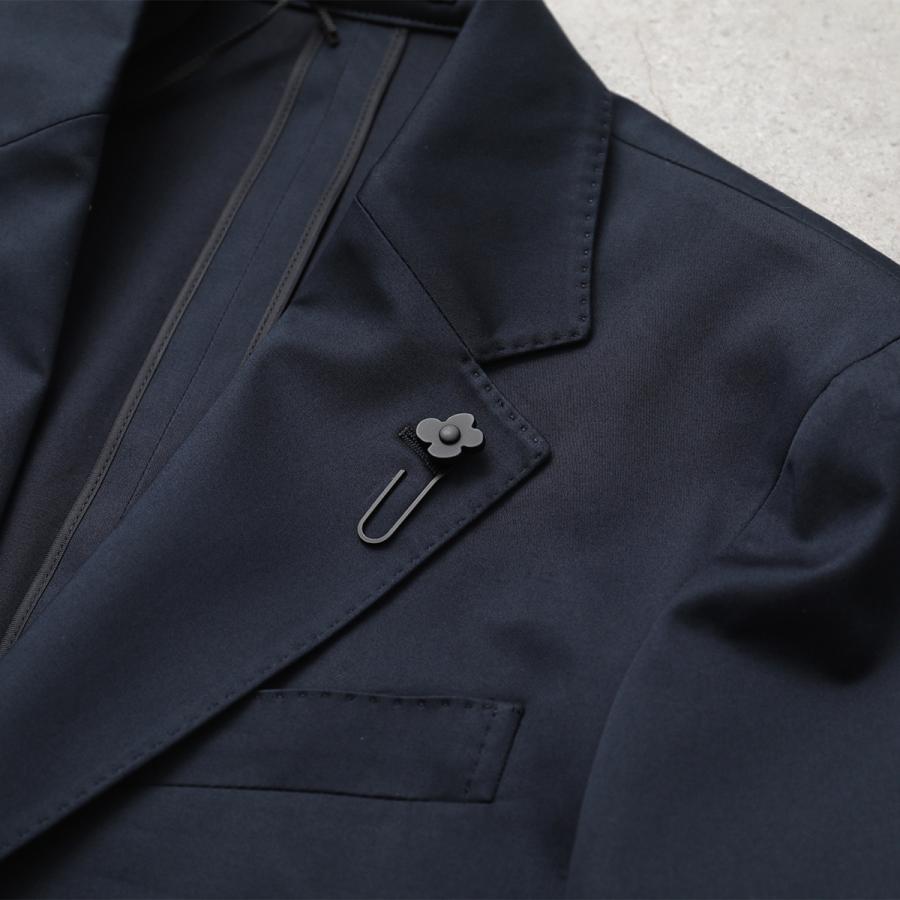 LARDINI ラルディーニ ジャケット CN6202Q CN64402 メンズ テーラードジャケット コットンサテン シングル ブートニエール 860の画像