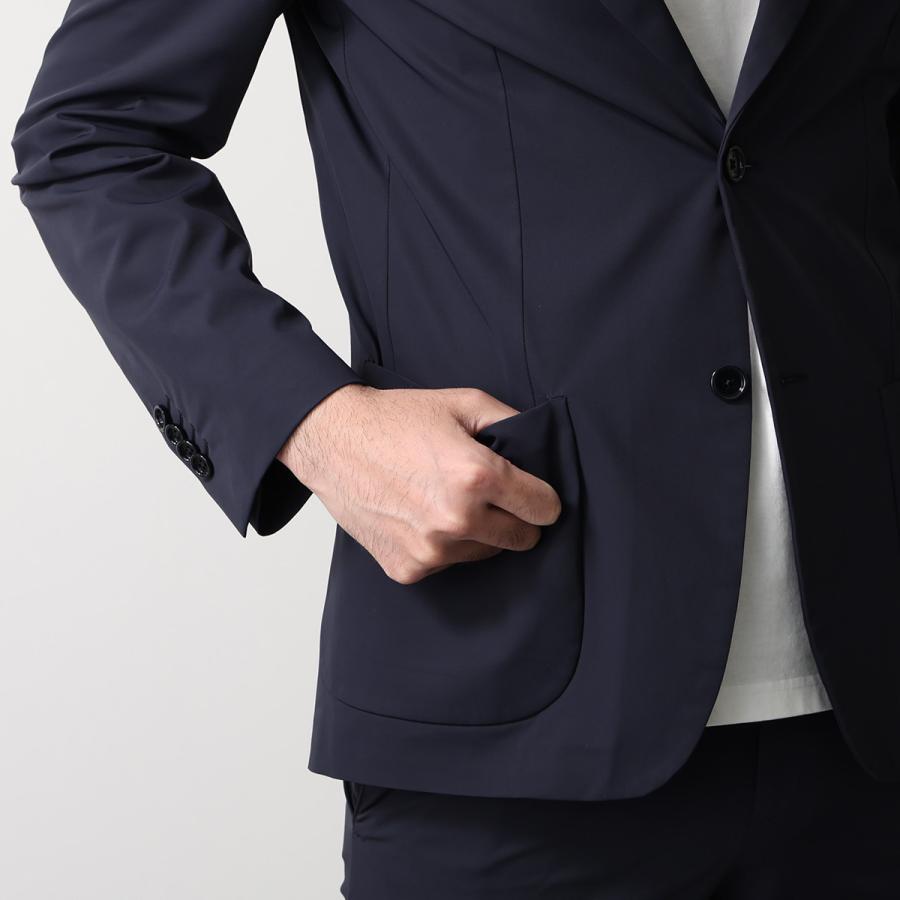 LARDINI ラルディーニ トラベルスーツ CN149Q10 CN64701 メンズ テーラードジャケット+パンツ 上下セットアップ ストレッチ 軽量 850の画像