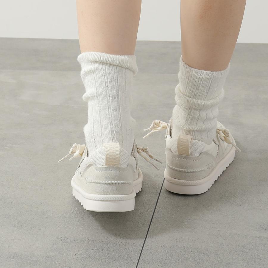 UGG ホワイト スニーカー レザー メッシュ UGG（アグ） スニーカー Minimel ミニメル 1175301 レディース