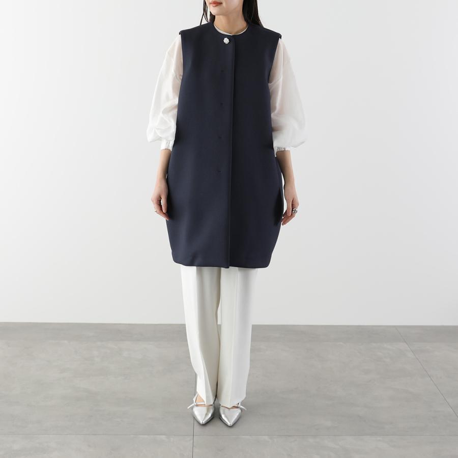 Sono（ソーノ） ベスト S261JV025 レディース ジレ バックフリル