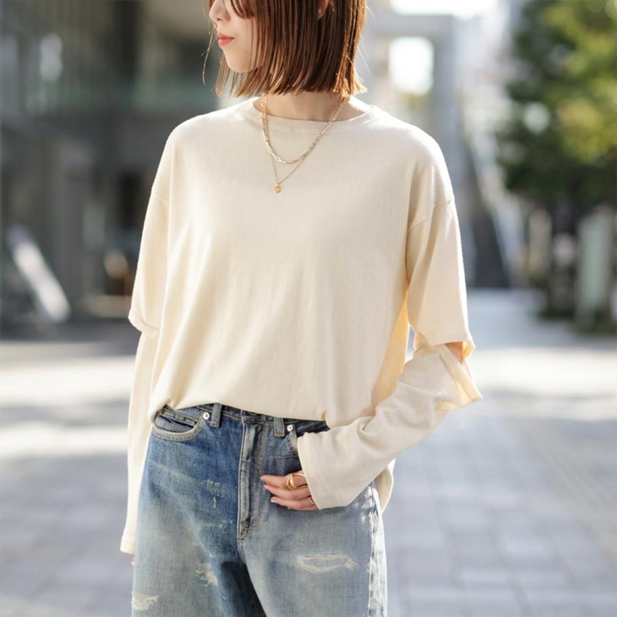 ANTHOM アントム ニット カットソー A40509 レディース カシミヤ