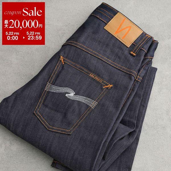 nudie Jeans ヌーディージーンズ デニムパンツ Thin Finn Dry Ecru