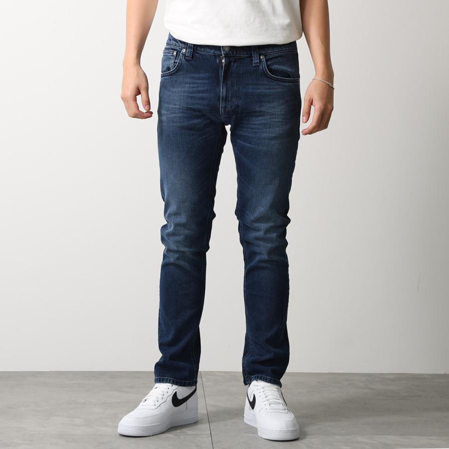 nudie Jeans ヌーディージーンズ デニムパンツ Thin Finn Black Weft