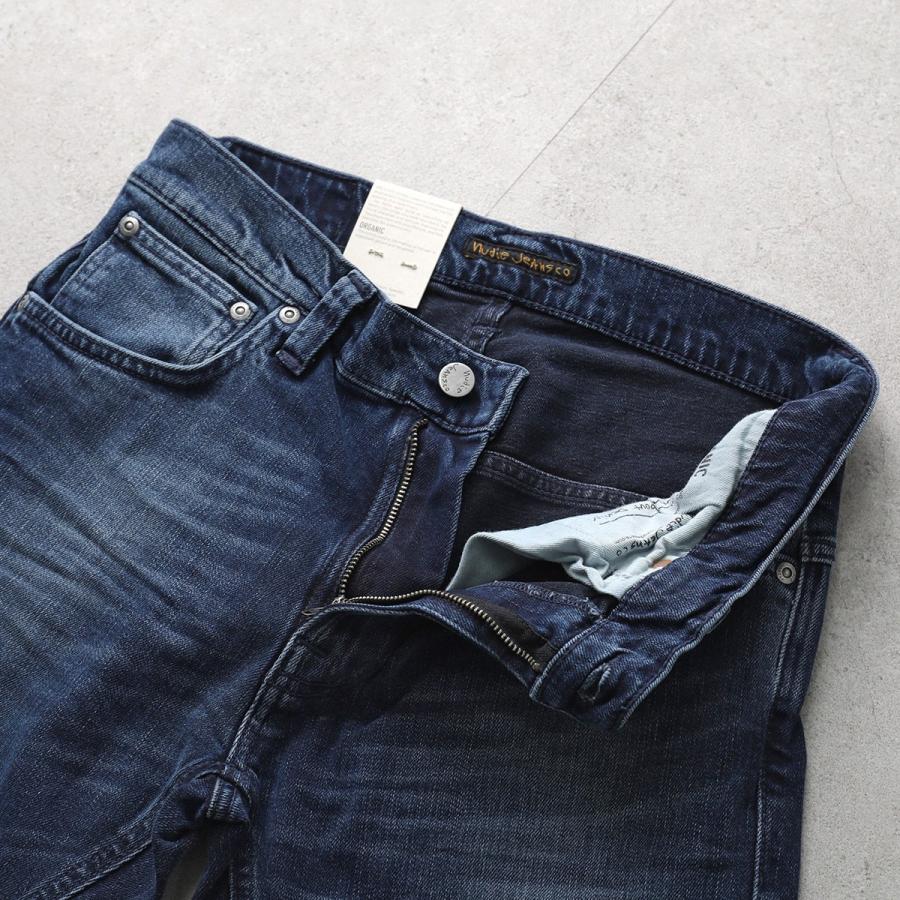 nudie Jeans ヌーディージーンズ デニムパンツ Thin Finn Black Weft