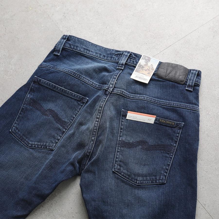 nudie Jeans ヌーディージーンズ デニムパンツ Thin Finn Black Weft