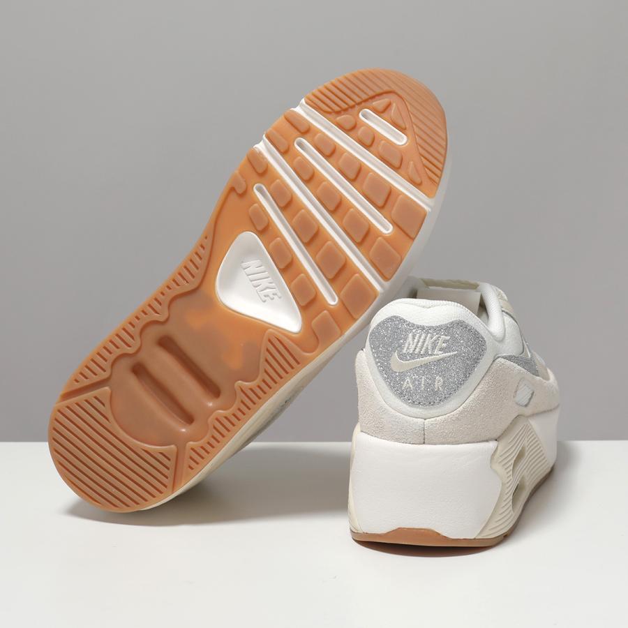 NIKE ナイキ スニーカー AIR MAX 90 LV8 SE エア マックス IR0799-133 レディース ローカット スウェード レザー ラメ 厚底 5cm シューズ 靴の画像