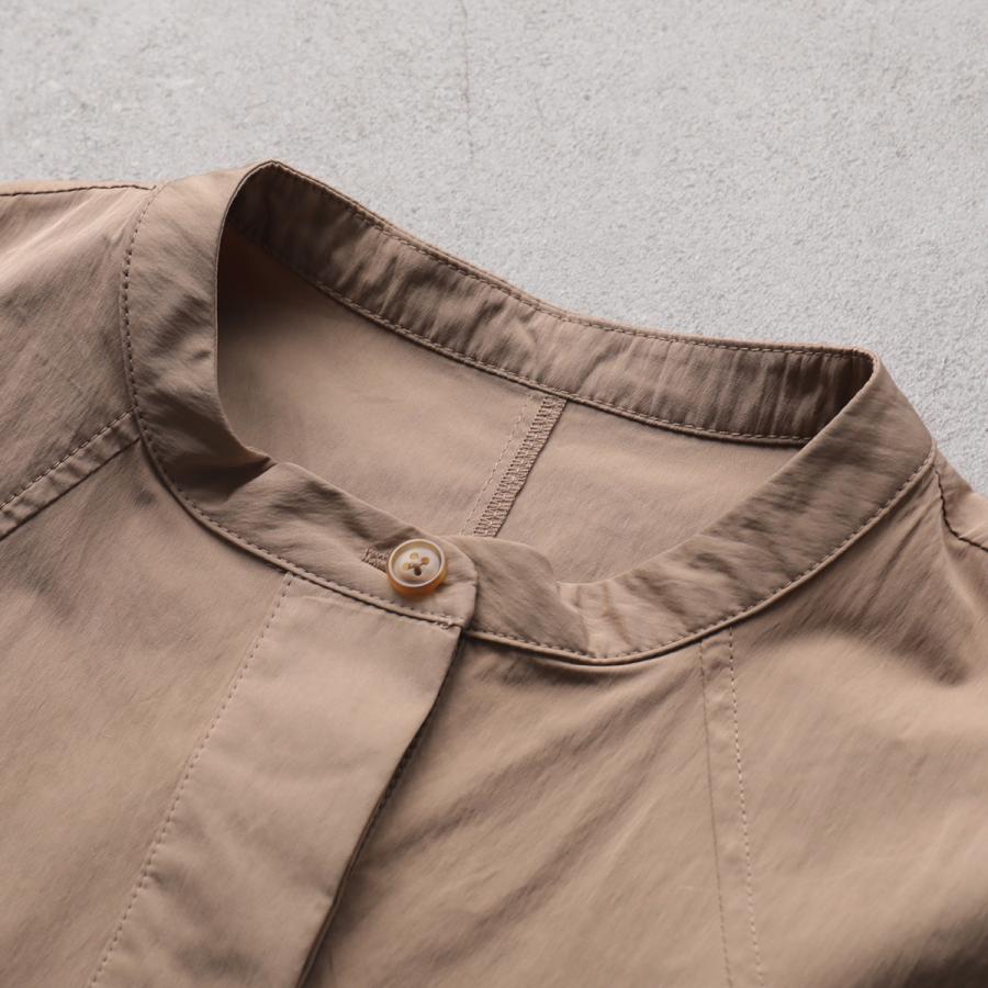 anana アナナ シャツワンピース a36-015 レディース 2way リボン ノースリーブ フレア ロング丈 カラー2色の画像
