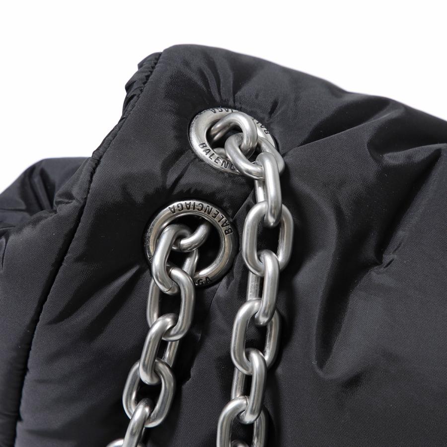 BALENCIAGA バレンシアガ ショルダーバッグ MONACO M モナコ 765945 2AA6C メンズ クロスボディ BB icon ロゴ 鞄 1000/BLACK 7659452AA6C1000の画像