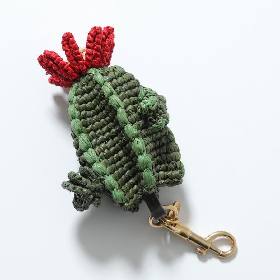ANYA HINDMARCH（アニヤ・ハインドマーチ） キーホルダー Charm Raffia
