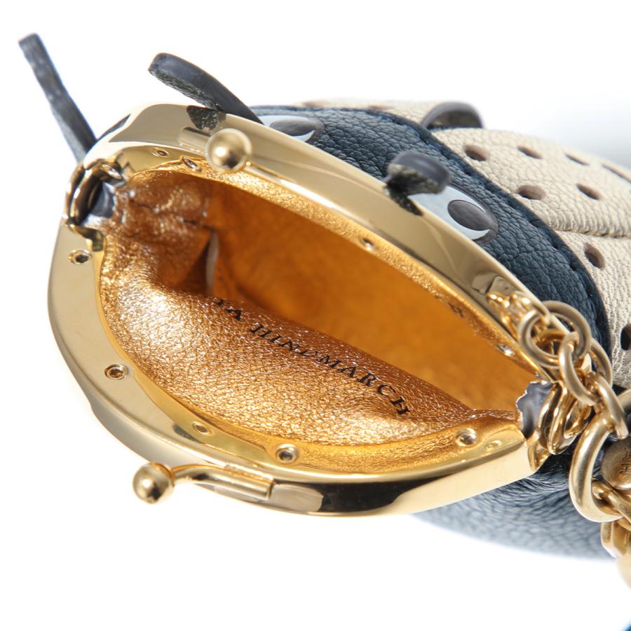 ANYA HINDMARCH アニヤハインドマーチ コインケース Charm Bug Coin Purse 204576 レディース バッグチャーム キーホルダー 昆虫 がま口 Starlingの画像