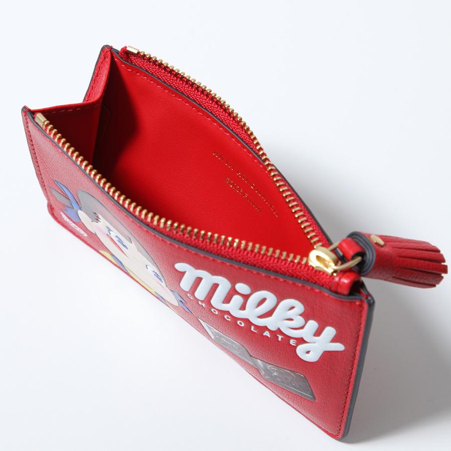 Enamel Lock Mini Purse アニヤハインドマーチ　ミニ財布 ANYA HINDMARCH - Enamel Lock Mini Purse アニヤハインドマーチ ミニ