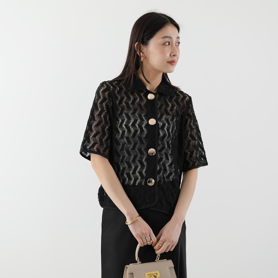 TORRAZZO DONNA レースレイヤード風ニット TORRAZZO DONNA]レイヤードニット | KOBUNSHA SELECT SHOP | [TORRAZZO