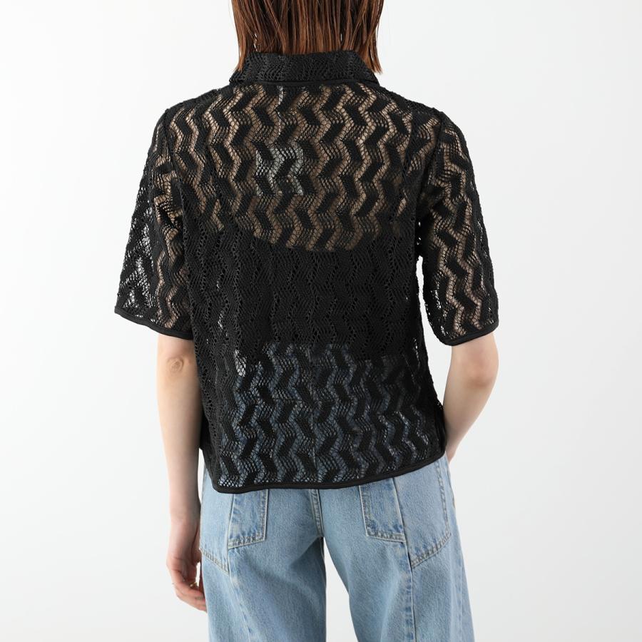 【新品】TORRAZZO DONNA 半袖カットソー Torrazzo Donna（トラッゾドンナ） ジャガード半袖トップス 6266-360