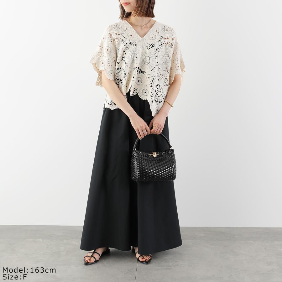 トラッソドンナ TORRAZZO DONNA ニット 2way クロシェ レディース トラッソドンナ TORRAZZO DONNA ニット 2way クロシェ