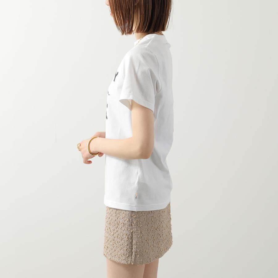 美品⭐︎BURBERRY バーバリー　レディース半袖Tシャツ　白　サイズS BURBERRY（バーバリー） Tシャツ MARGOT BRN ORG 8080325 8080324