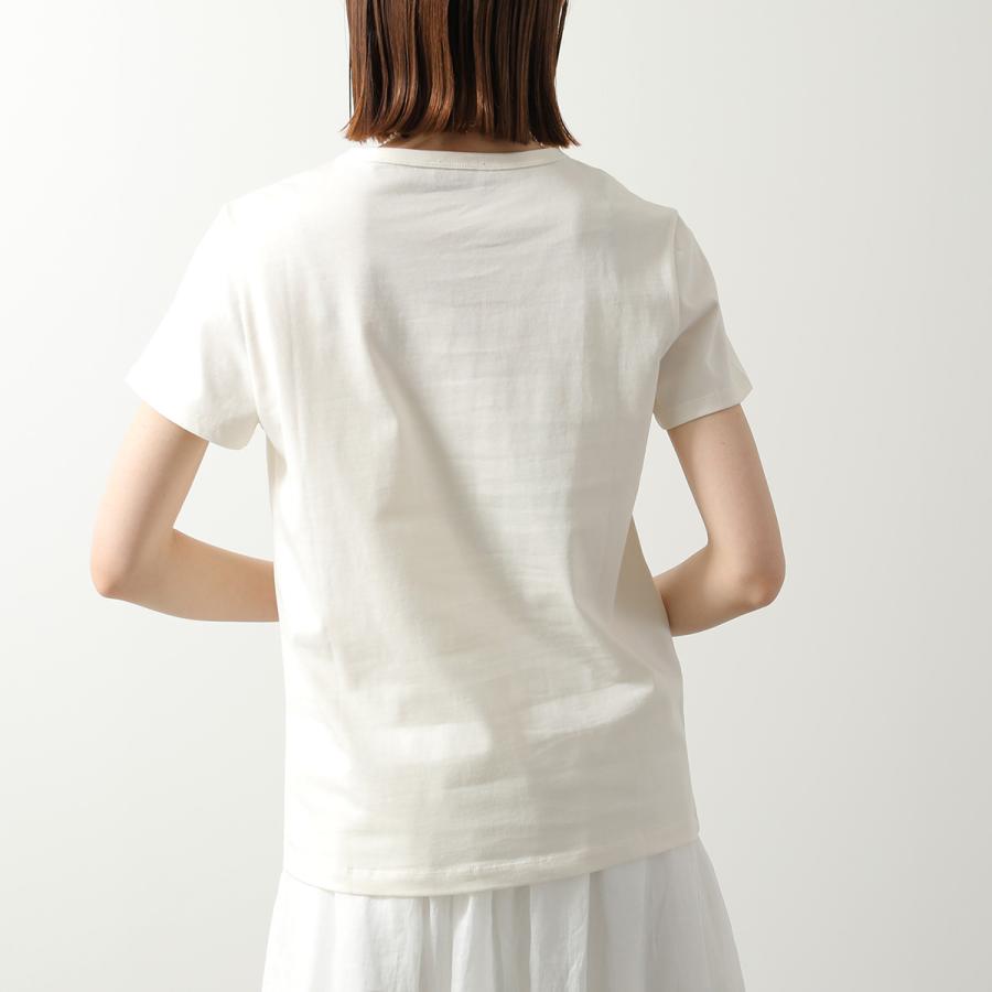 EMILIO PUCCI KIDS エミリオプッチ キッズ Tシャツ PY8A01 Z3672 レディース ガールズ 半袖 カットソー ロゴ刺繍 クルーネック 102LIの画像