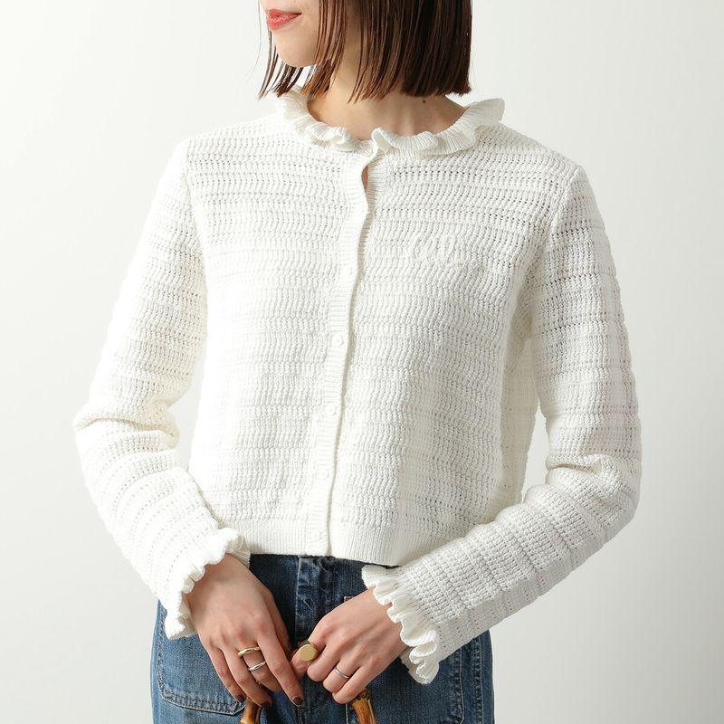 希少⭐️Chloe クロエ　カーディガン　ボレロ　羽織り　クロップド丈　サイズS Chloe（クロエ） Chloe Kids キッズ カーディガン C21234 レディース